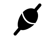 fiskedrag ikon