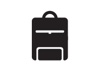 bag icon to symbolize other things that could be used by a fisher.